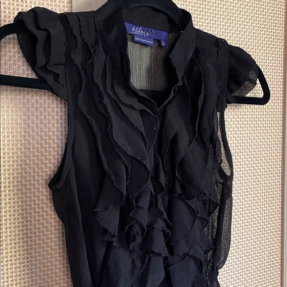 Aldo Sheer Ruffled Blouse - Picture 2 of 3